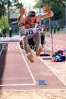Mens under-20s long jump, 2019 North Eastern Track and Field Champs., Middlesbrough. Photo:  David T. Hewitson/Sports for All Pics